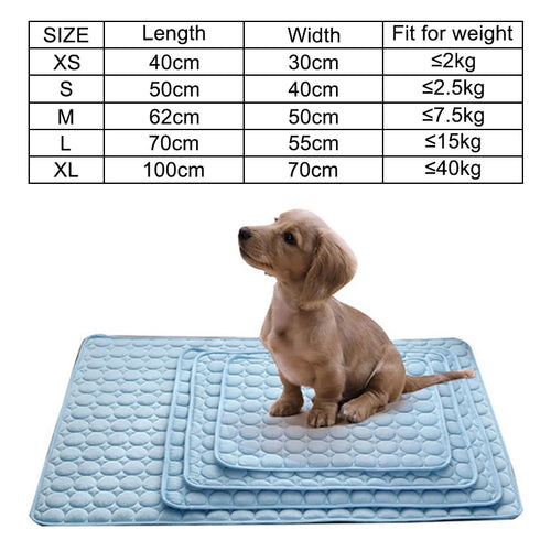 Kühlmatte für Hunde & Katzen – Atmungsaktiv & Komfortabel