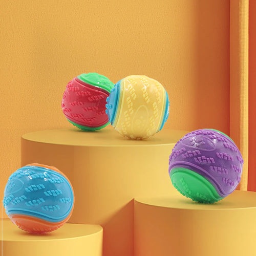 Interaktiver Spielball für Hunde – Zahnpflege & Kau-Spaß