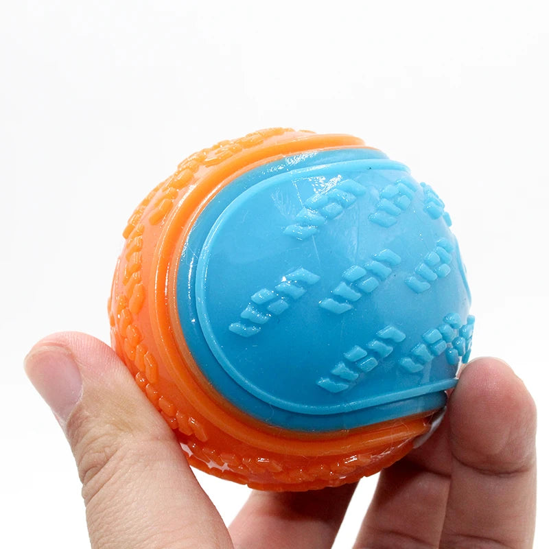 Interaktiver Spielball für Hunde – Zahnpflege & Kau-Spaß